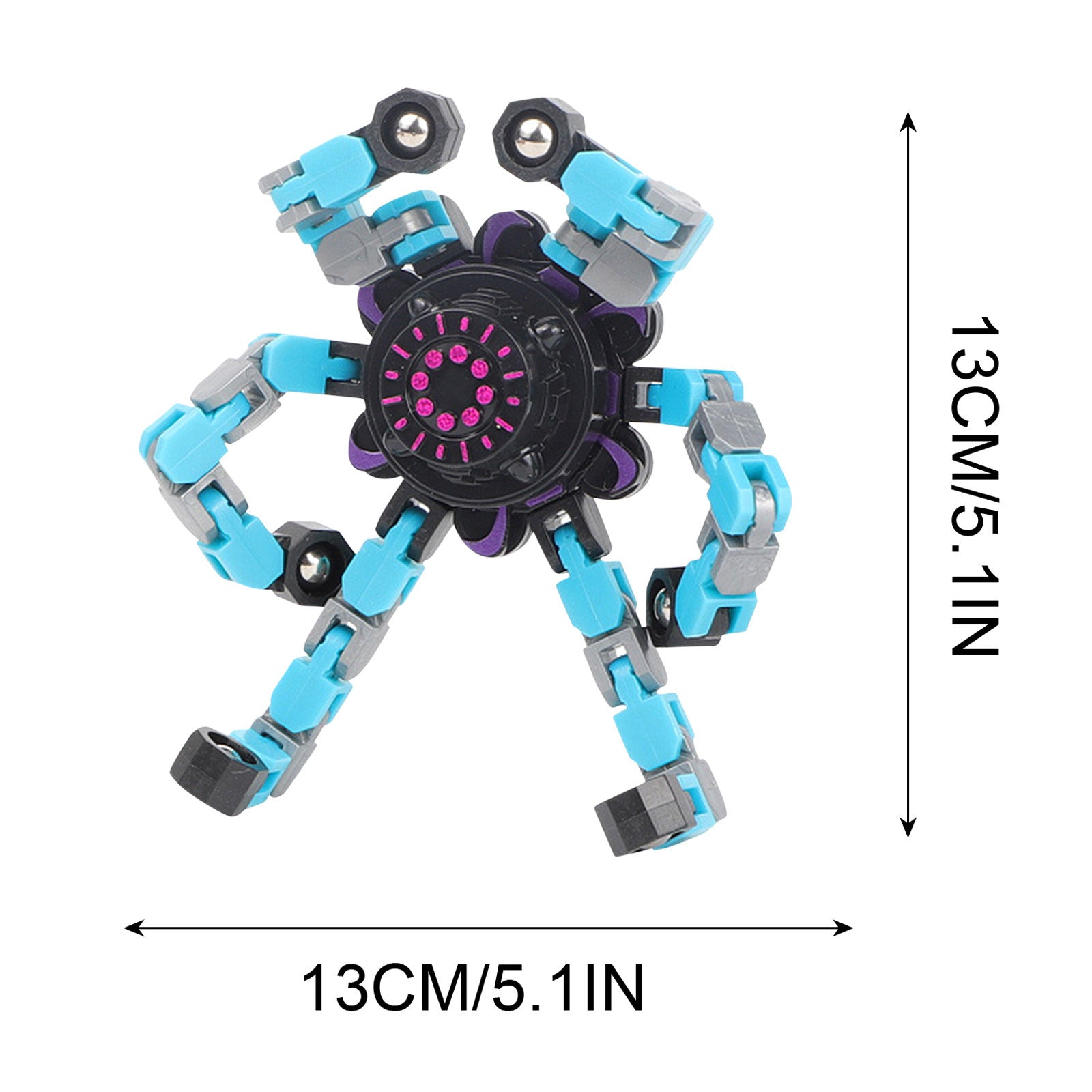 Deformation Decompression Venting Rotating Finger Top