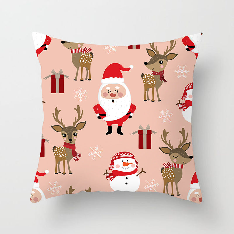 Home Nordic Style Cushion Christmas Pillow Cover