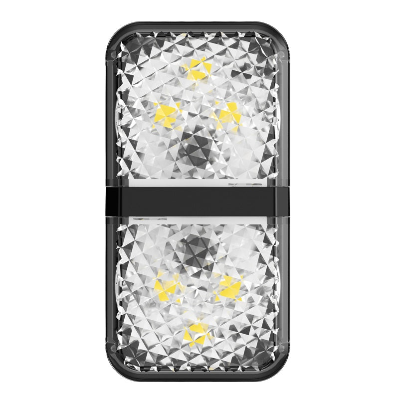 Two Sets Of Flashing Door Anti-collision Warning Lights