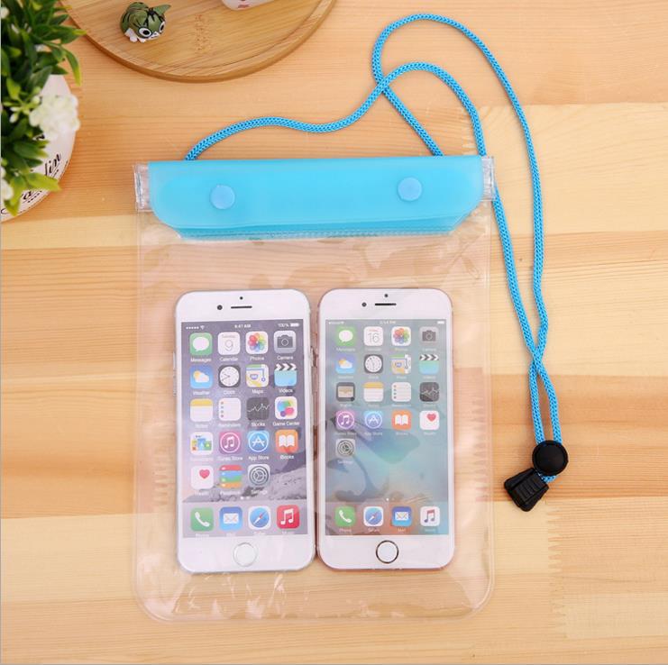 Large Transparent Touch Screen Swimming Outdoor Mobile Phone Waterproof Bag