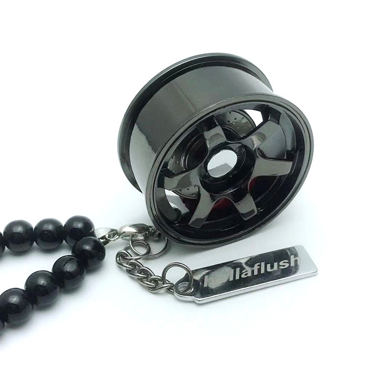 Fashion Rearview Mirror Car Tire Ornaments