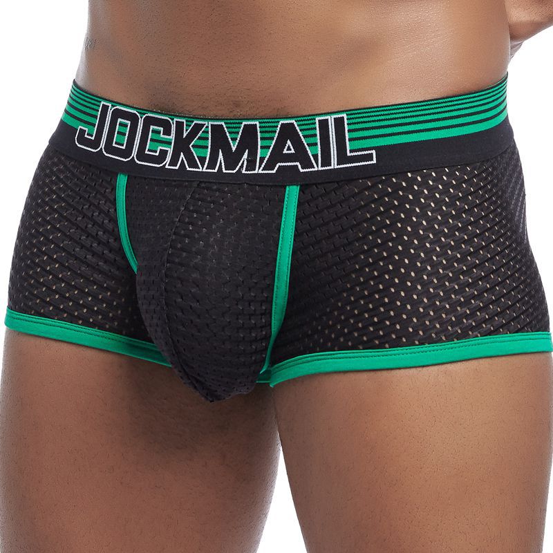 Men Underwear Boxer Breathable Mesh boxe