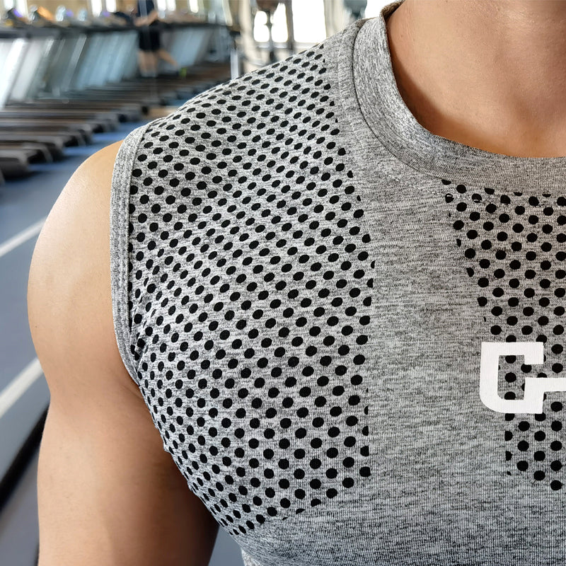 Quick-drying Fitness Sleeveless Vest For Outdoor Running