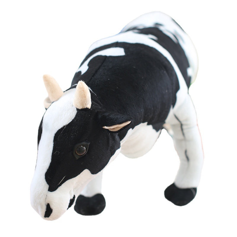 Simulation Cartoon Animal Cow Doll Plush Toy