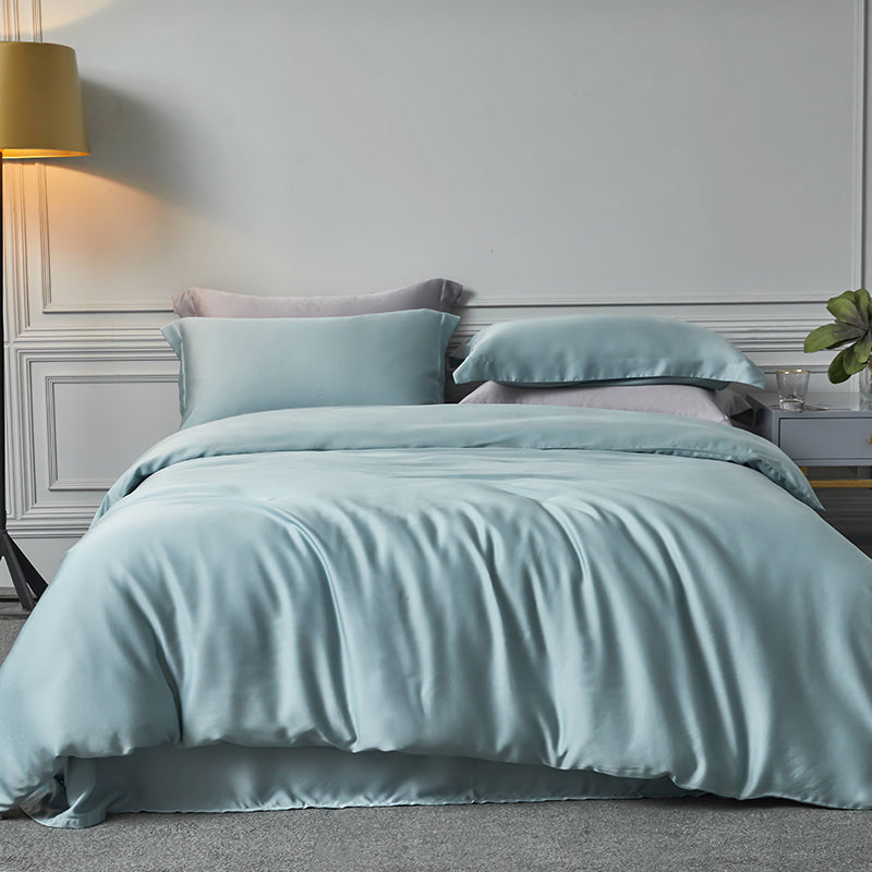 Tencel Double Sided Solid Color Lenzing Tencel Simple Bedding