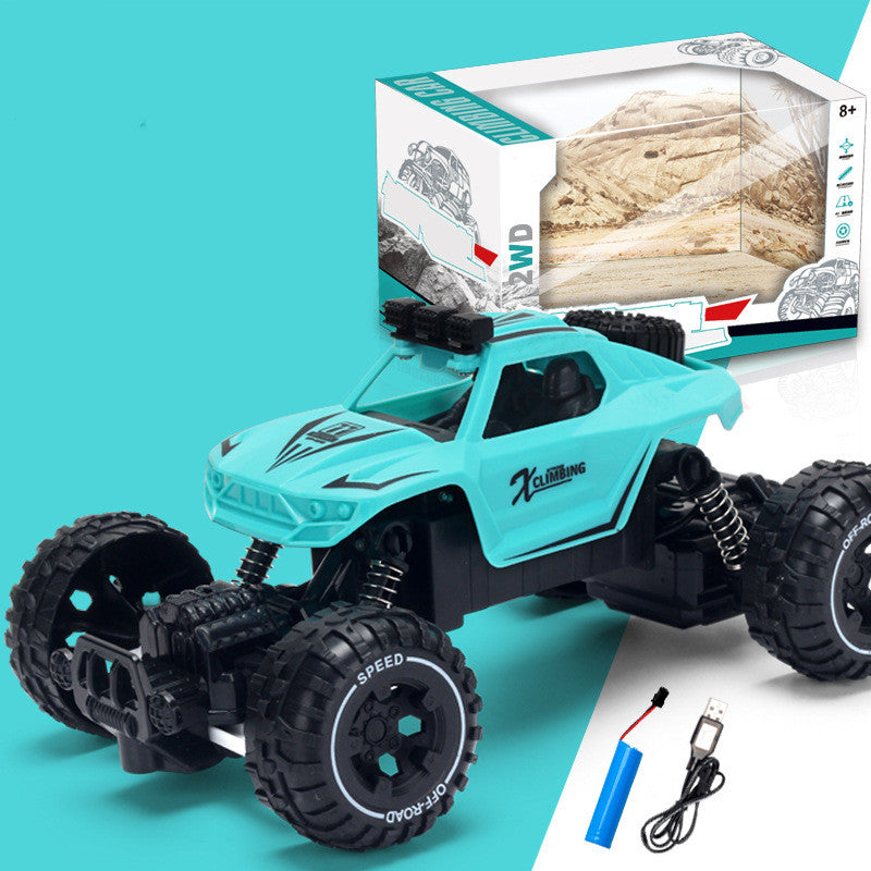 Remote Control Off-road Vehicle 2.4G Light Climbing Car Children's Toys