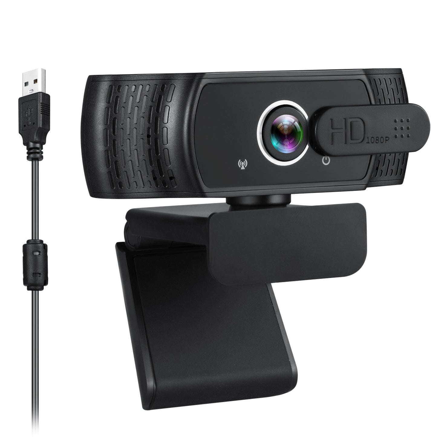 2 Million HD 1080P Live Video Online USB Computer Camera Free Drive With Microphone