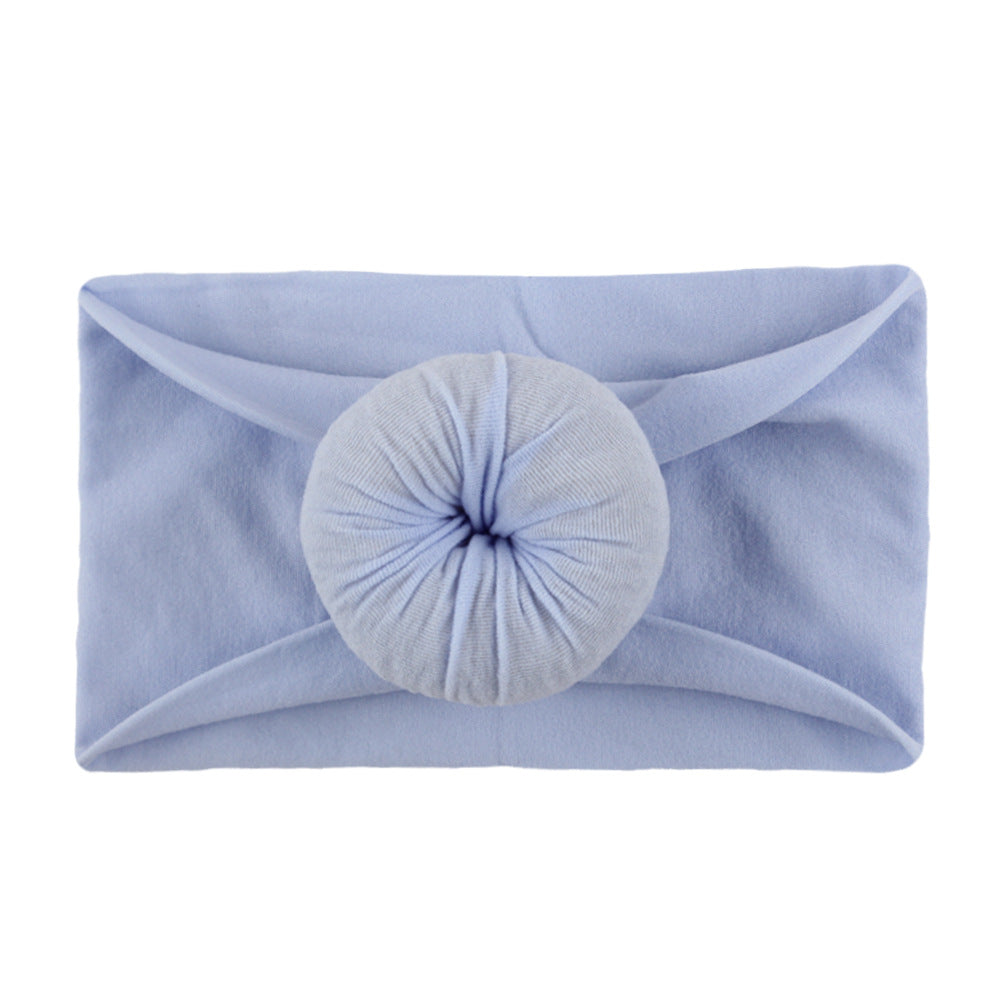 Baby Nylon Children's Soft Ball Stockings Wide Hair Band Turban - globaltradeleader