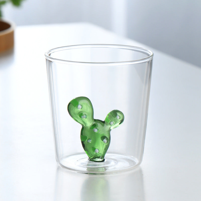 Household Creative Three-dimensional Cactus Shape Water Cup