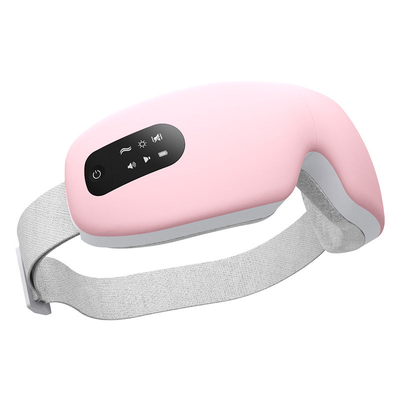 Eye Massager Rechargeable Steam Hot Compress Eye Mask For Travel And Sleeping