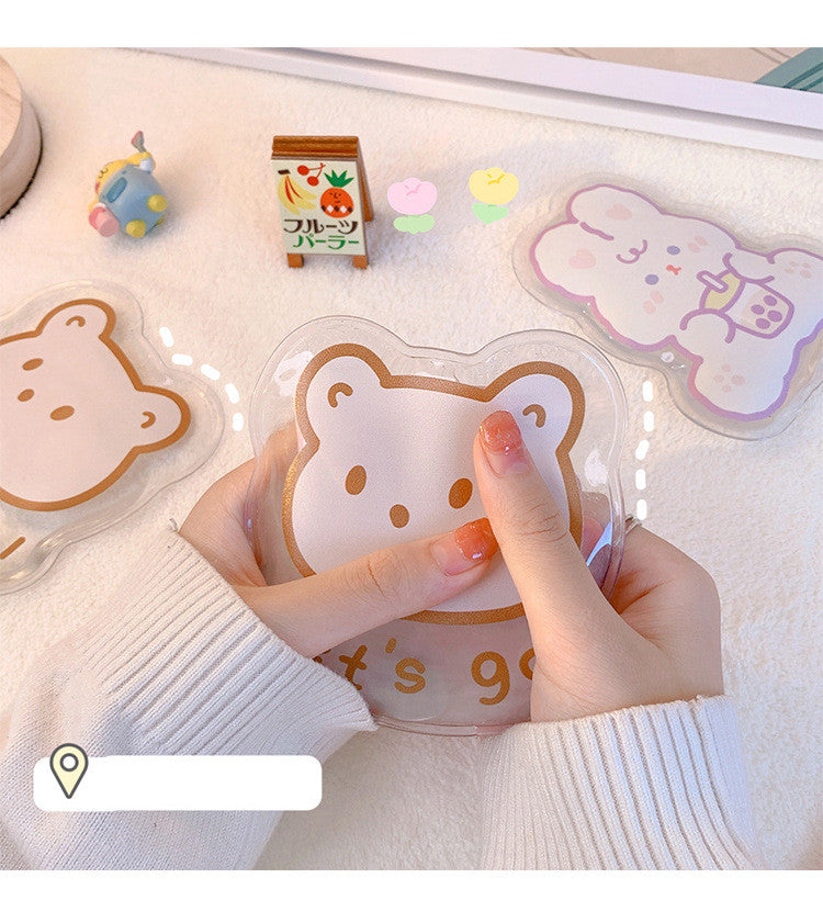 Cute Mini Portable Self-heating Hand Warmer Can Be Reused