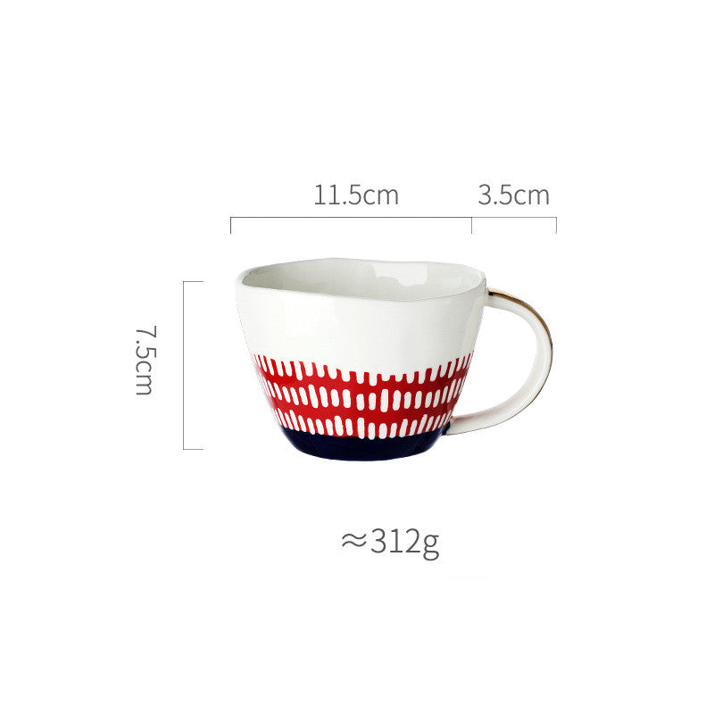 Ceramic Fashion Simple Large Capacity Mug