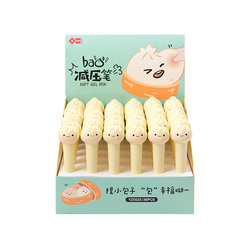 Cartoon Decompression Pen Cactus Gel Pen Creative Decompression Vent Pen