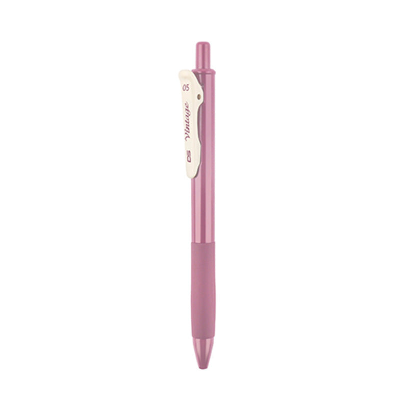 Retro Color Gel Pen Set Student Stationery