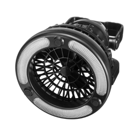 Multifunctional 18led camping fan light