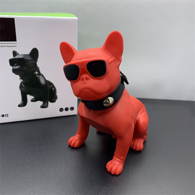 Mini Full Body Bulldog Bluetooth Speaker