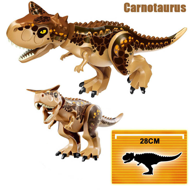 Jurassic Colorful Dinosaur Building Blocks Children's Puzzle Assembling And Inserting Boy Toys