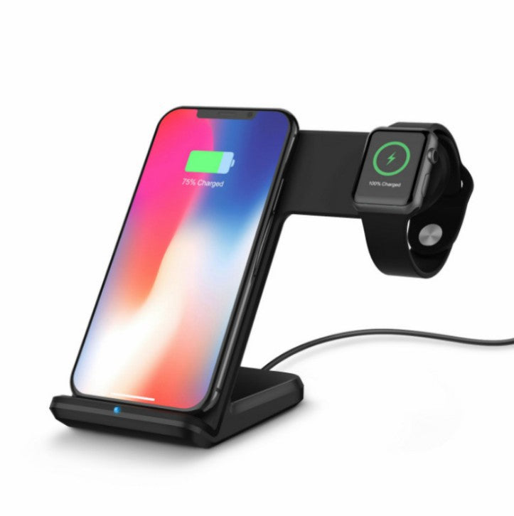 Suitable For Apple Mobile Phone Watch Two-in-one Fast Wireless Charger Vertical Stand Wireless Charger