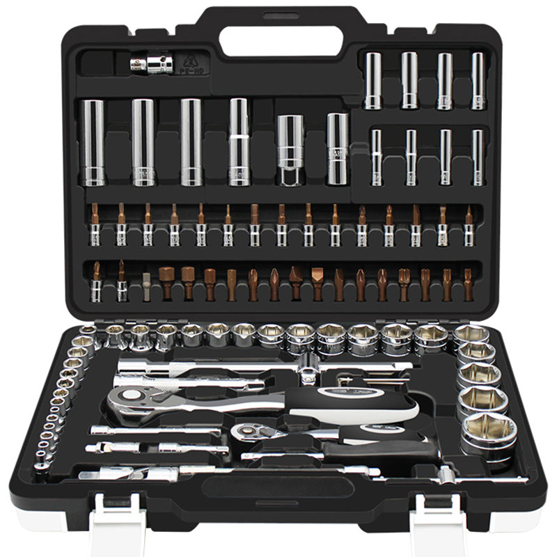 Reed Auto Repair Toolbox Set Auto Repair Repair Car Socket Wrench Multi-function Casing Combination