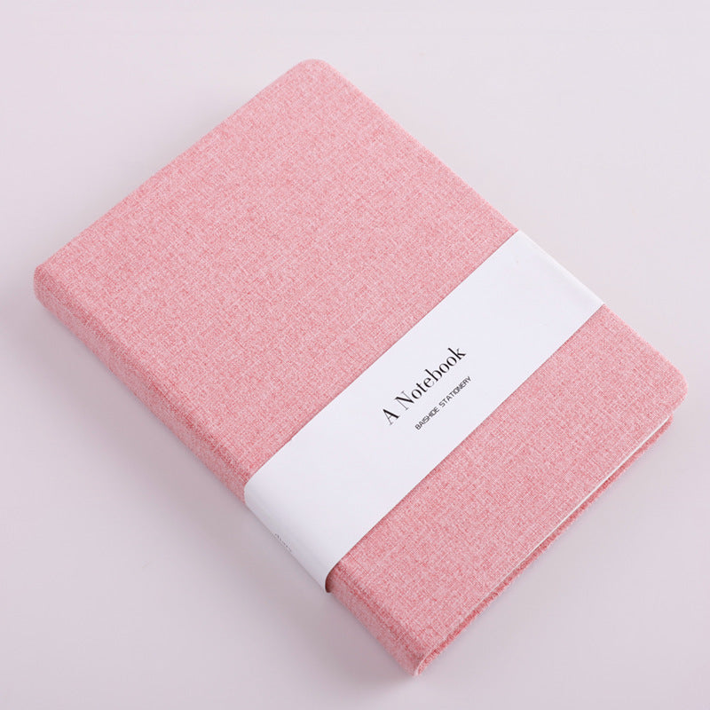 Japanese And Korean Small Cloth Super Thick Notebook