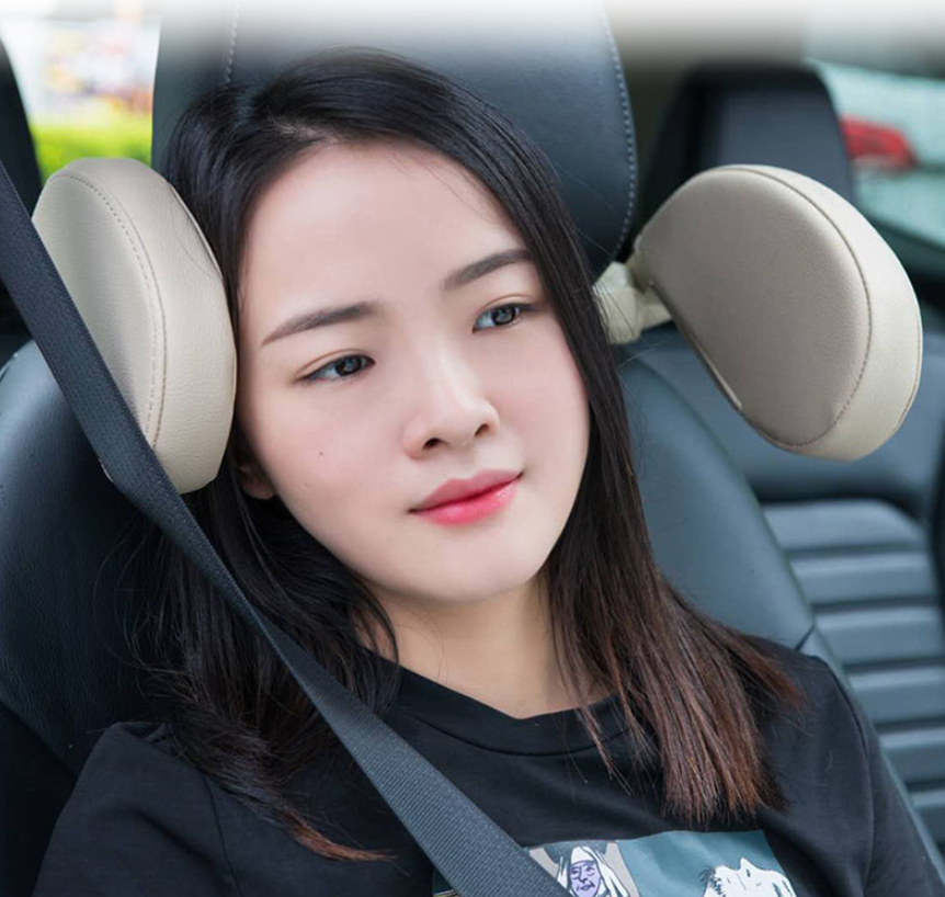 Car rear headrest car sleeping artifact child rear side side cervical pillow child safety seat headrest