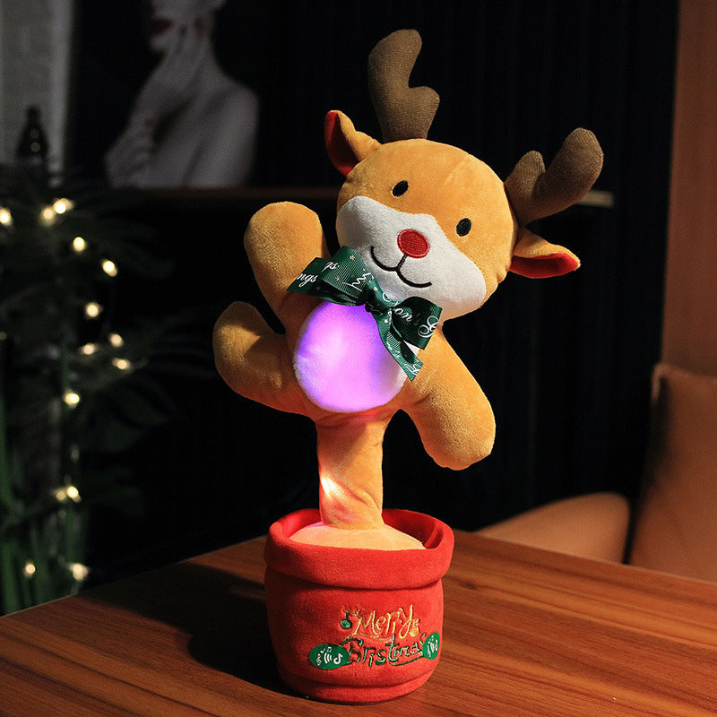 Luminous Singing Christmas Tree Enchanting Twisting Electric Toy