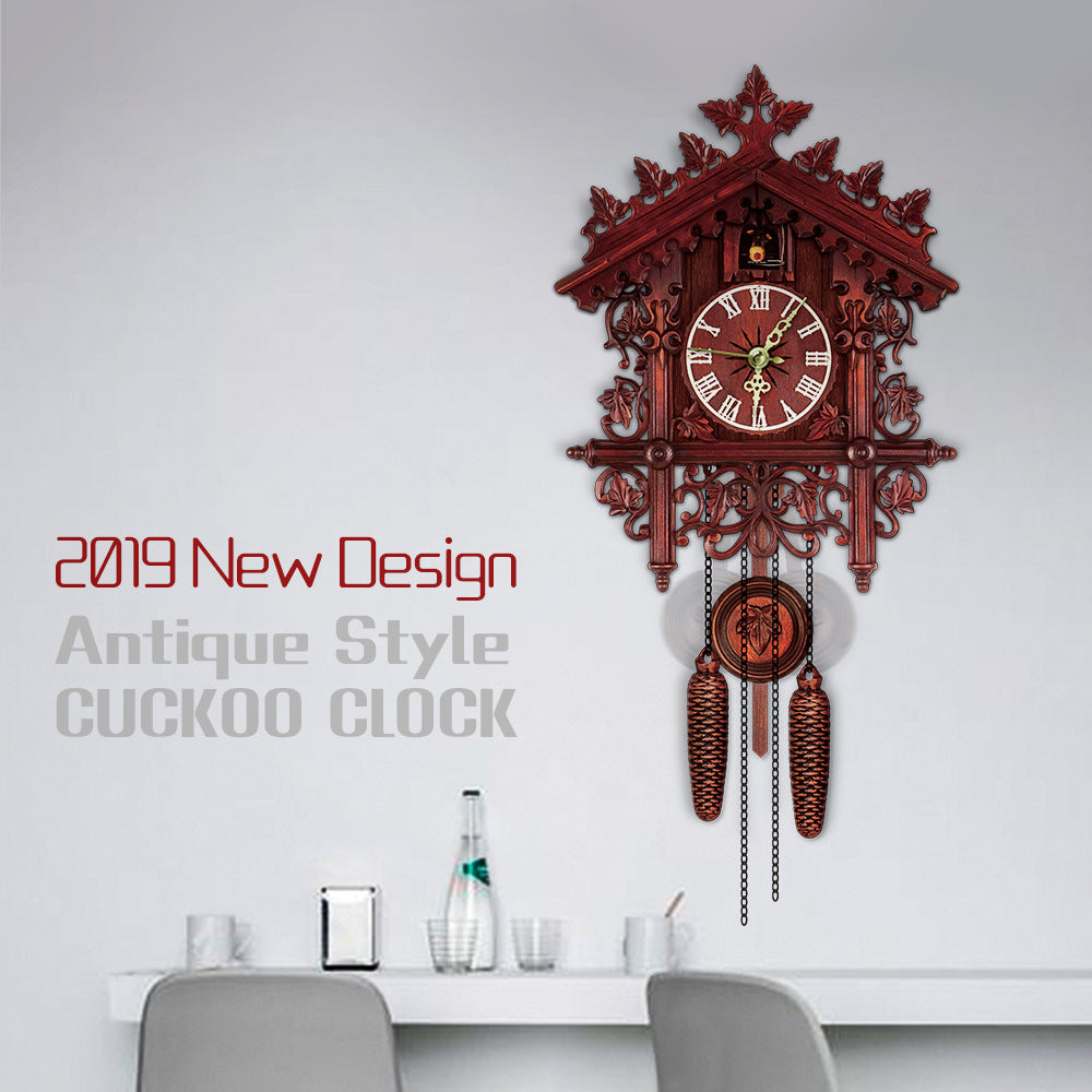 Clock Cuckoo Wall Clock One Piece Cuckoo Clock Home Decor