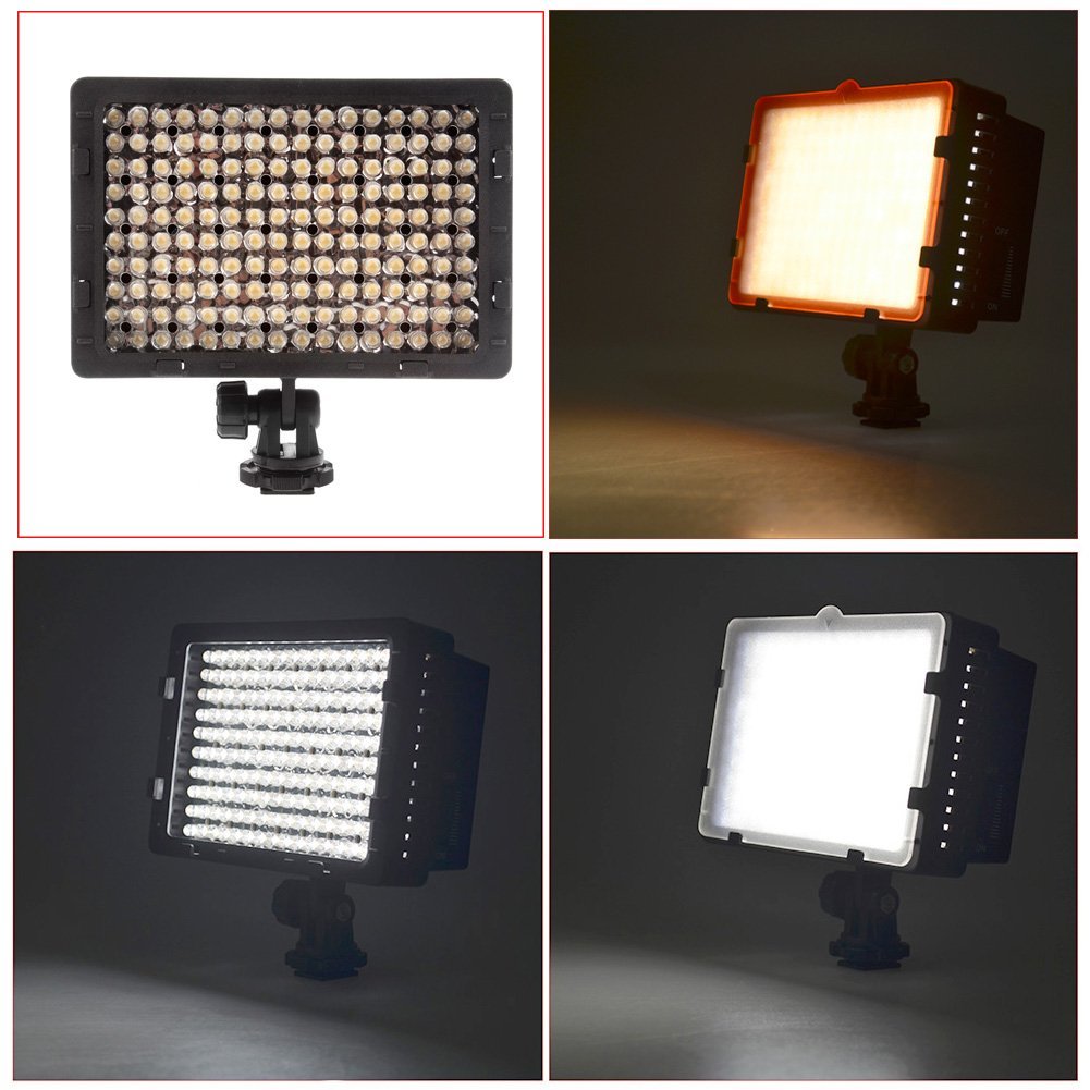 CN-160 LED Video Light for Camera DV Camcorder Lighting