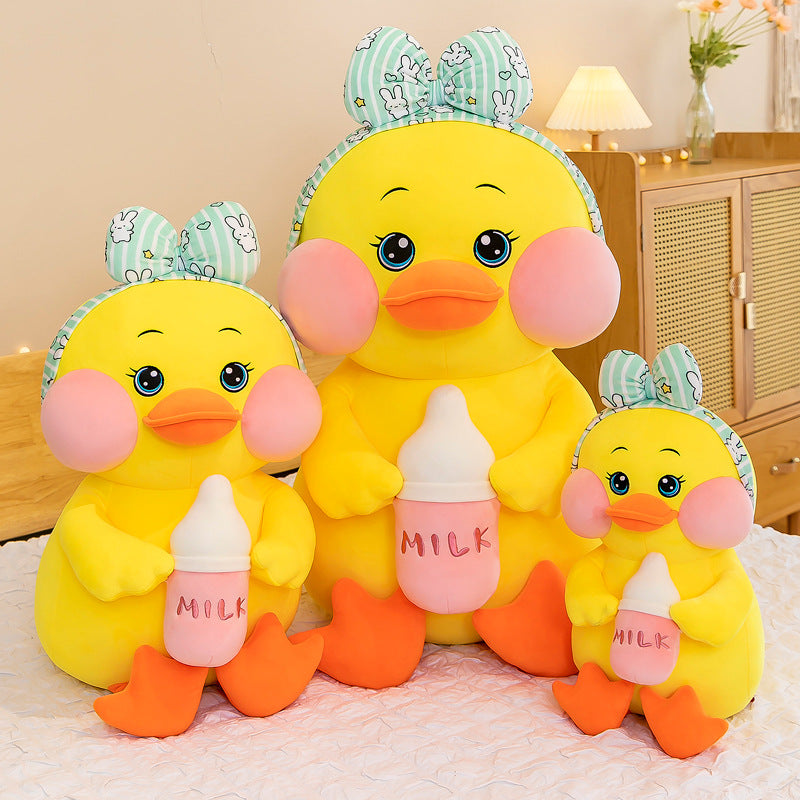 Duck Doll Plush Toy Creative Large Cute Cosmetic Bottle