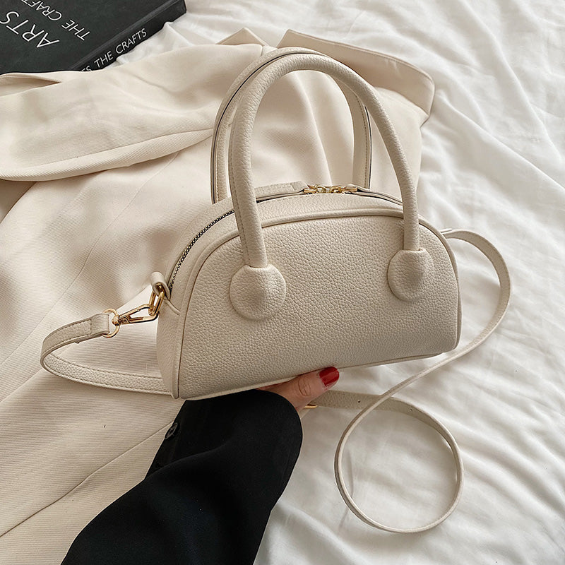 Fashion PU Leather Totes Small Shoulder Bag For Women 2022 Summer Handbag And Purses Lady Brand Designer Luxury Crossbody Bags