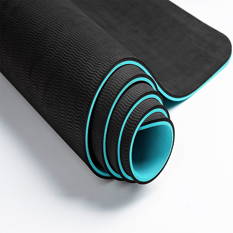 1830*610*6mm Non-Slip Yoga Mat With Position Line