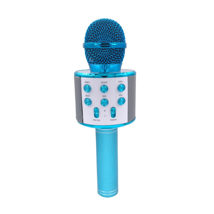 Wireless Microphone Portable Bluetooth Mini Home Ktv For Music Playing Singing Speaker Player