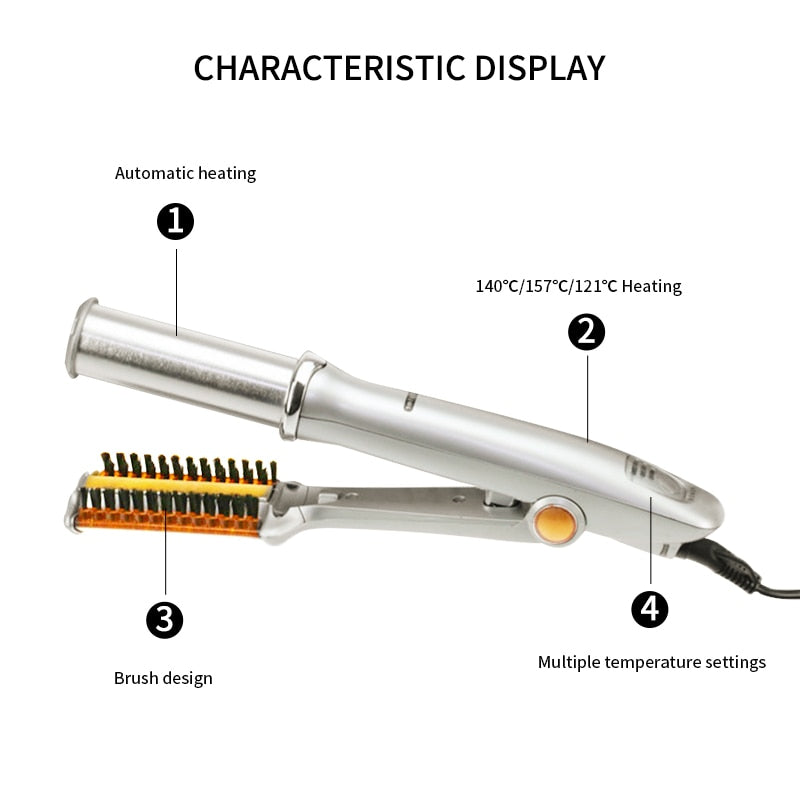 2-WAY ROTATING CURLING IRON