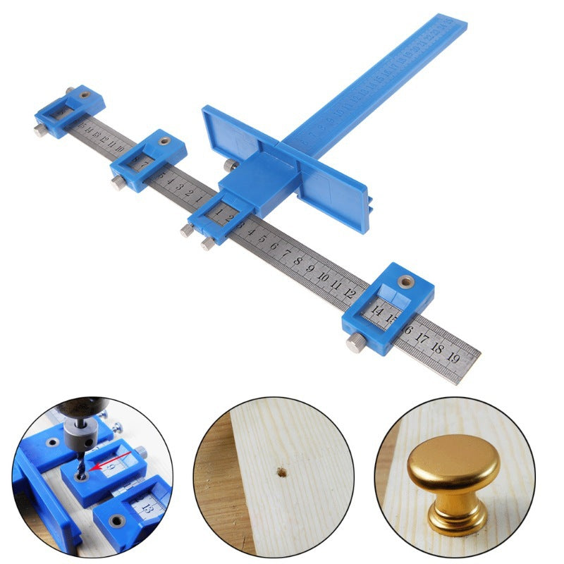 Furniture Woodworking Perforation Locator Auxiliary Adjustable Perforation Locator Woodworking Tools