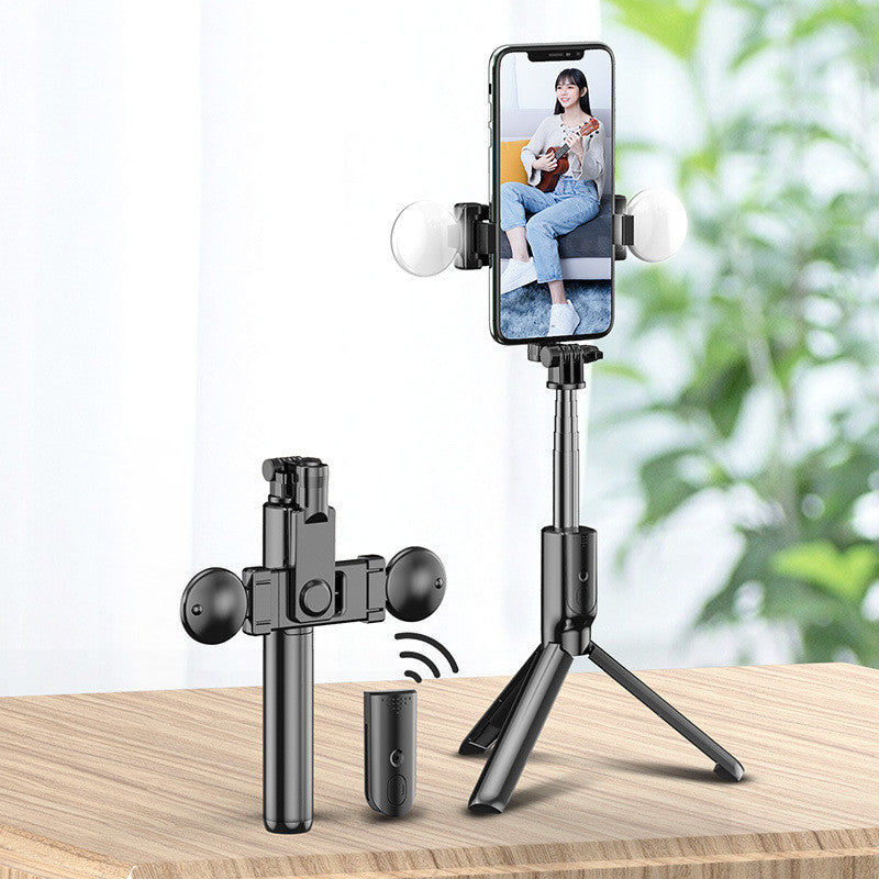 LEAPCOVER mobile phone selfie stick light