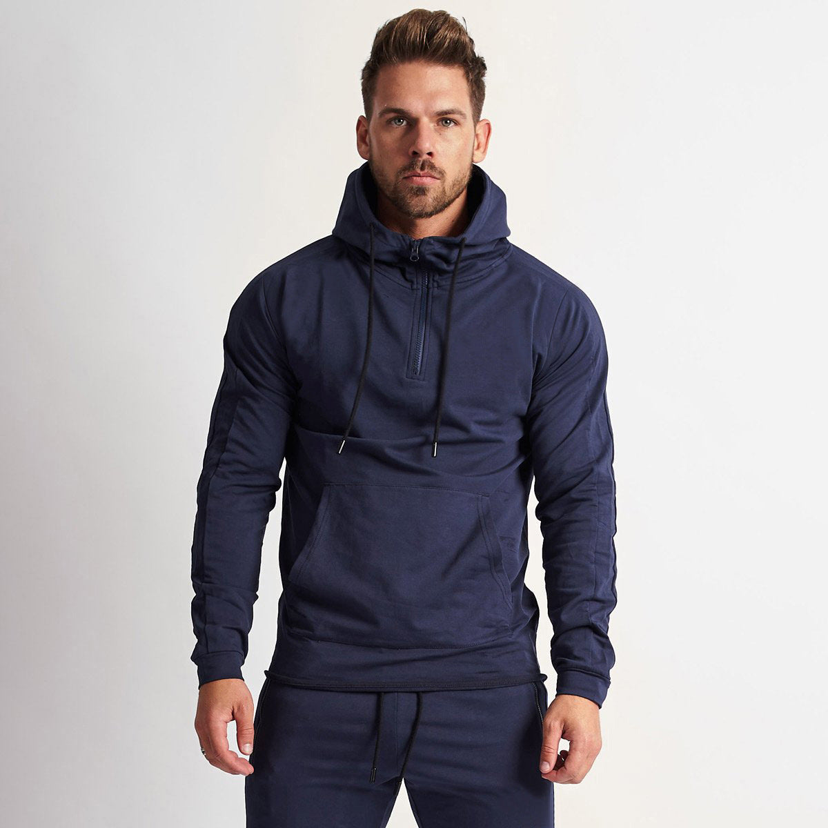 Fall/Winter Trend Hooded Sweater Men's Suit