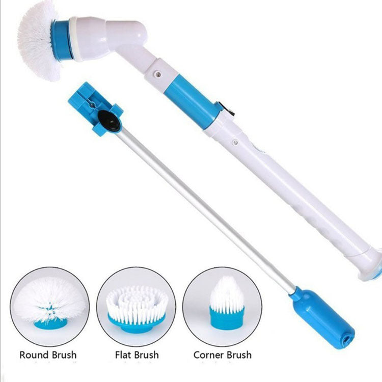 Multifunctional Electric Housework Long Handle Housework Bathroom Floor Tile Floor Cleaning Brush