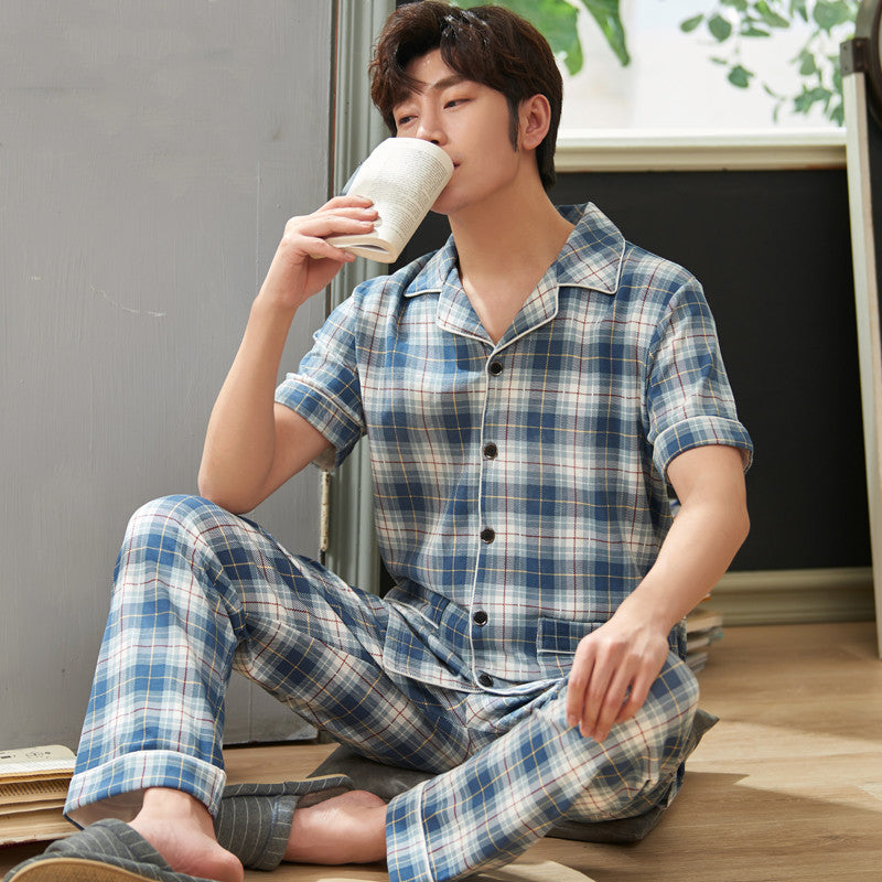 Men's cotton pajamas