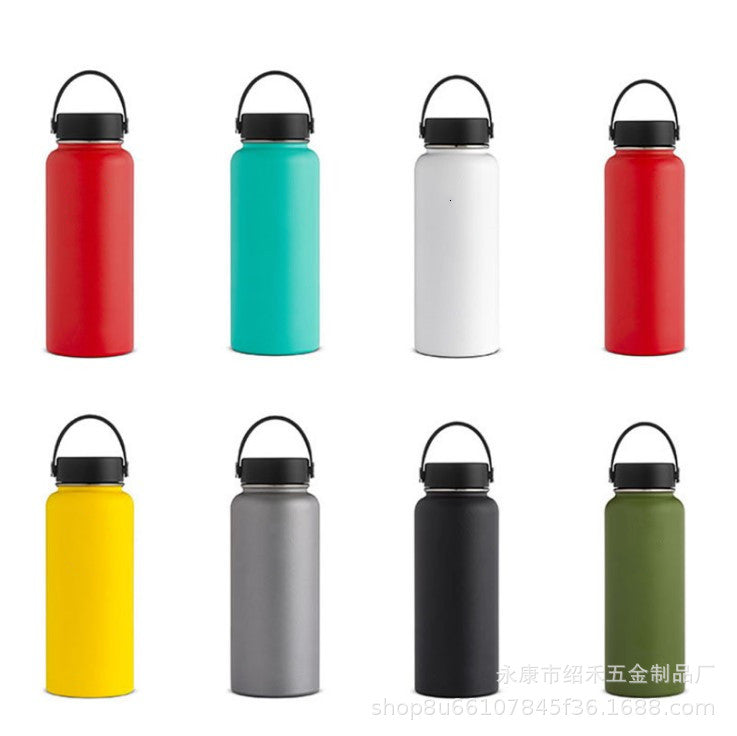 European And American Best-selling 18oz/32oz/40oz Double-layer 304 Stainless Steel Space Pot Outdoor Thermos Cup Wholesale Optional