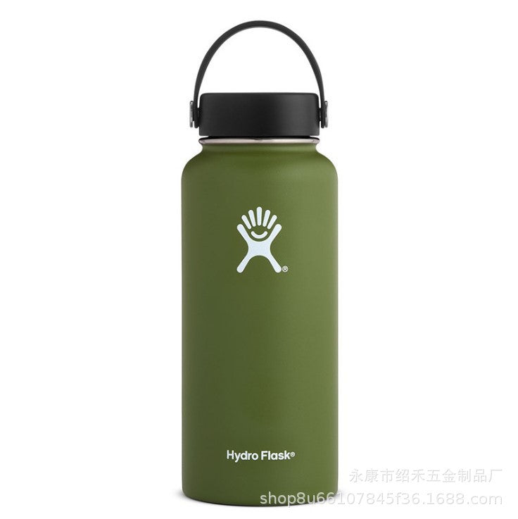 European And American Best-selling 18oz/32oz/40oz Double-layer 304 Stainless Steel Space Pot Outdoor Thermos Cup Wholesale Optional