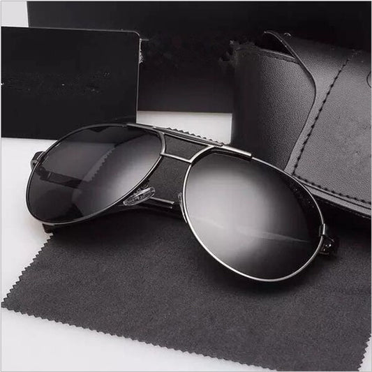 Men's Polarized Sunglasses Sunglasses New Glasses Women's Anti-ultraviolet Large Frame Driving Mirror