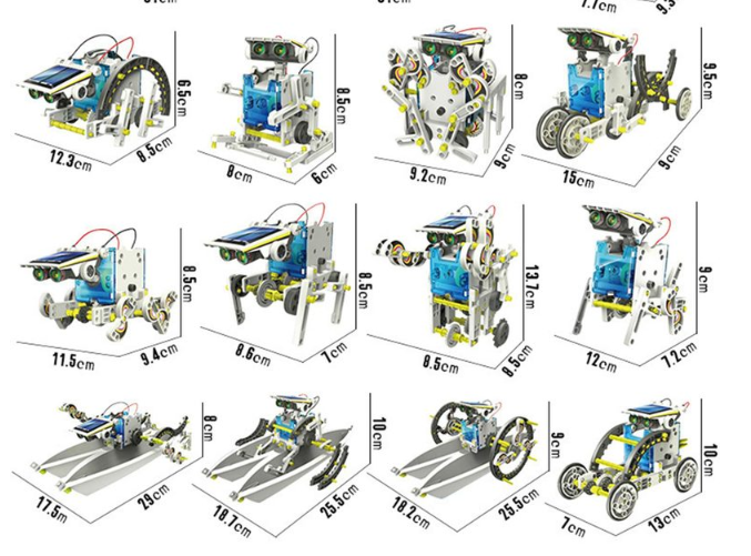 113-in-1 robot electric scientific educational toy