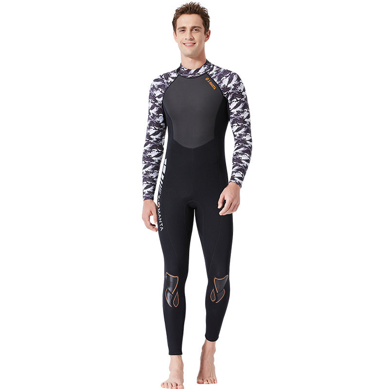 Warm Couple Snorkeling Surfing Suit