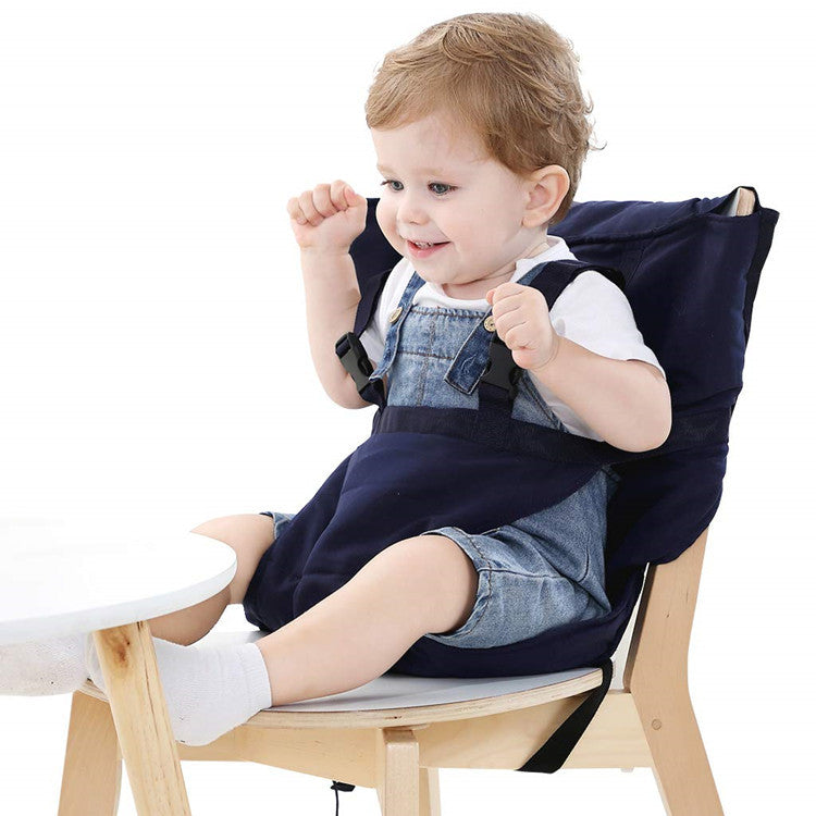 Seat Belt Portable High Chair Seat Belt Washable Cloth Belt Baby Feeding Seat Belt