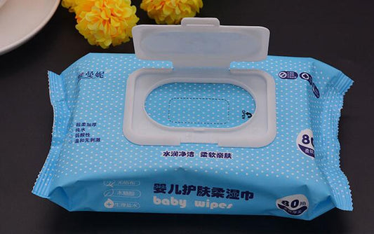 Thick super soft non-irritating baby wipes