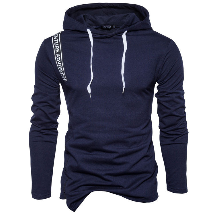 Men's Jacket Large Size Long Sleeve Pullover Hoodie