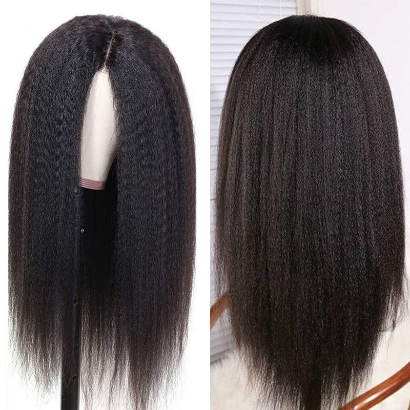 Brazilian Real Hair Lace Wig Real Human Hair Wig Headgear