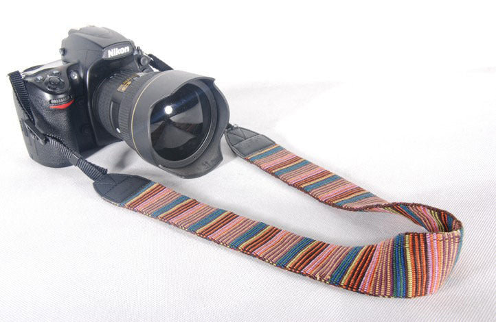 Personalized camera strap