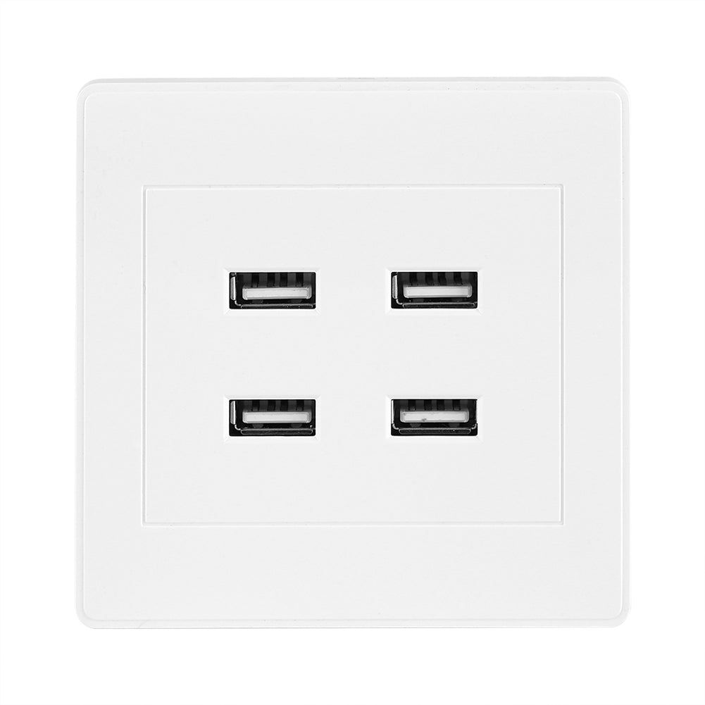 USB charging wall socket panel