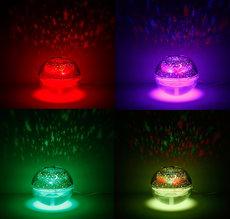 Colorful air purification creative humidifier